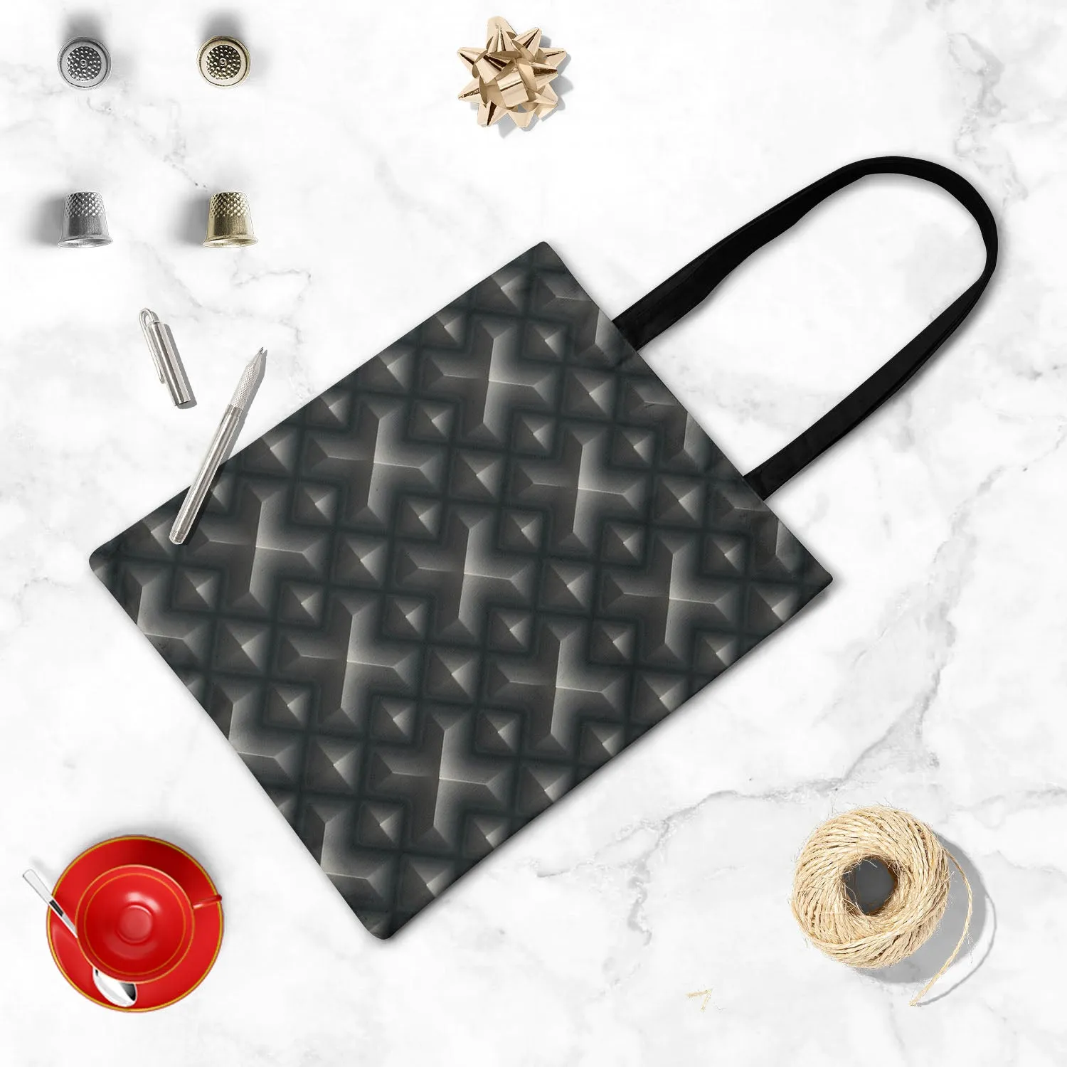 Abstract Art D41 Tote Bag Shoulder Purse | Multipurpose