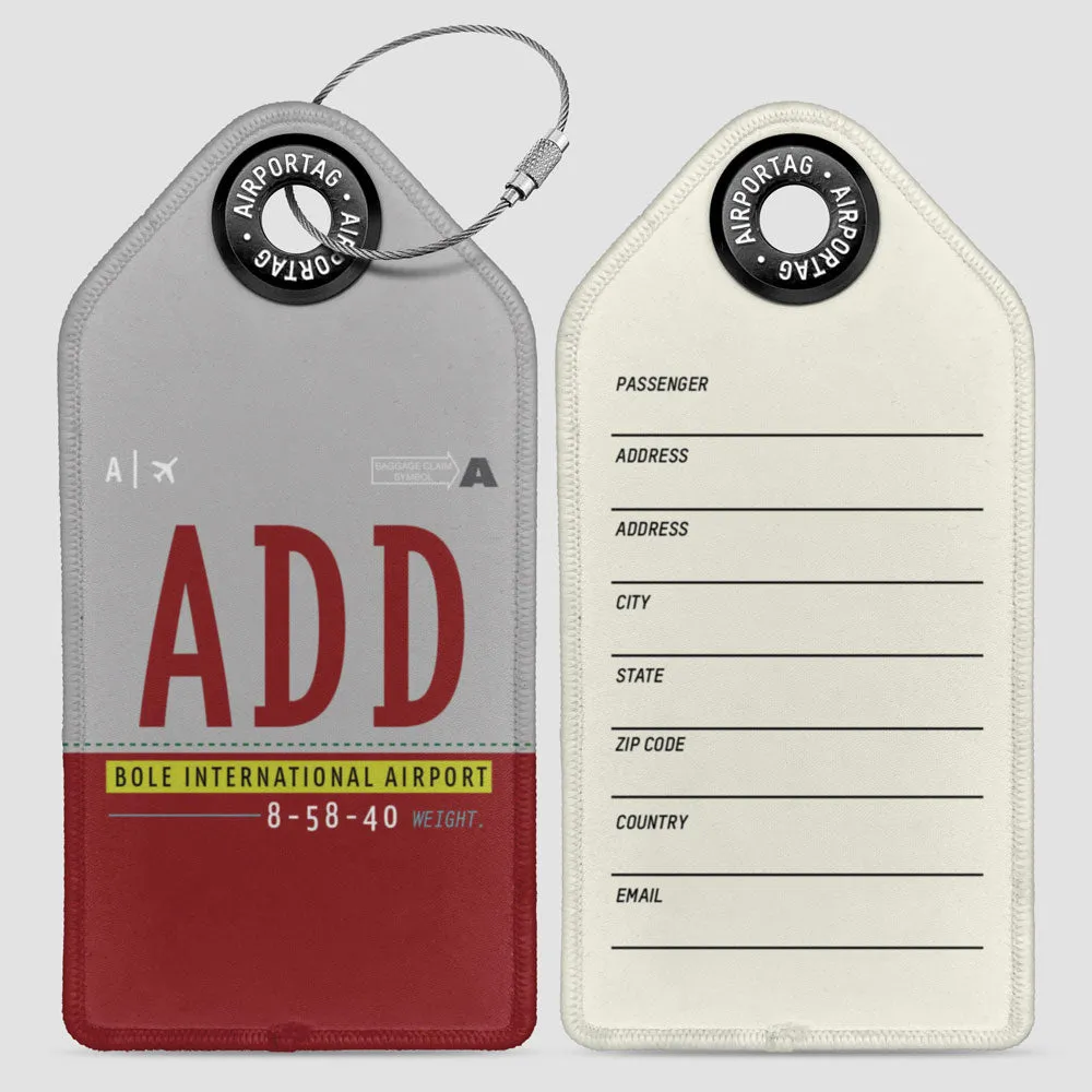 ADD - Luggage Tag