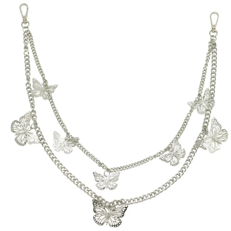 Amazing butterflies body chains belt