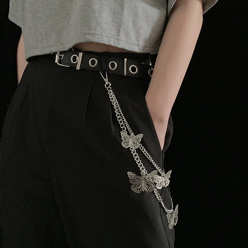 Amazing butterflies body chains belt