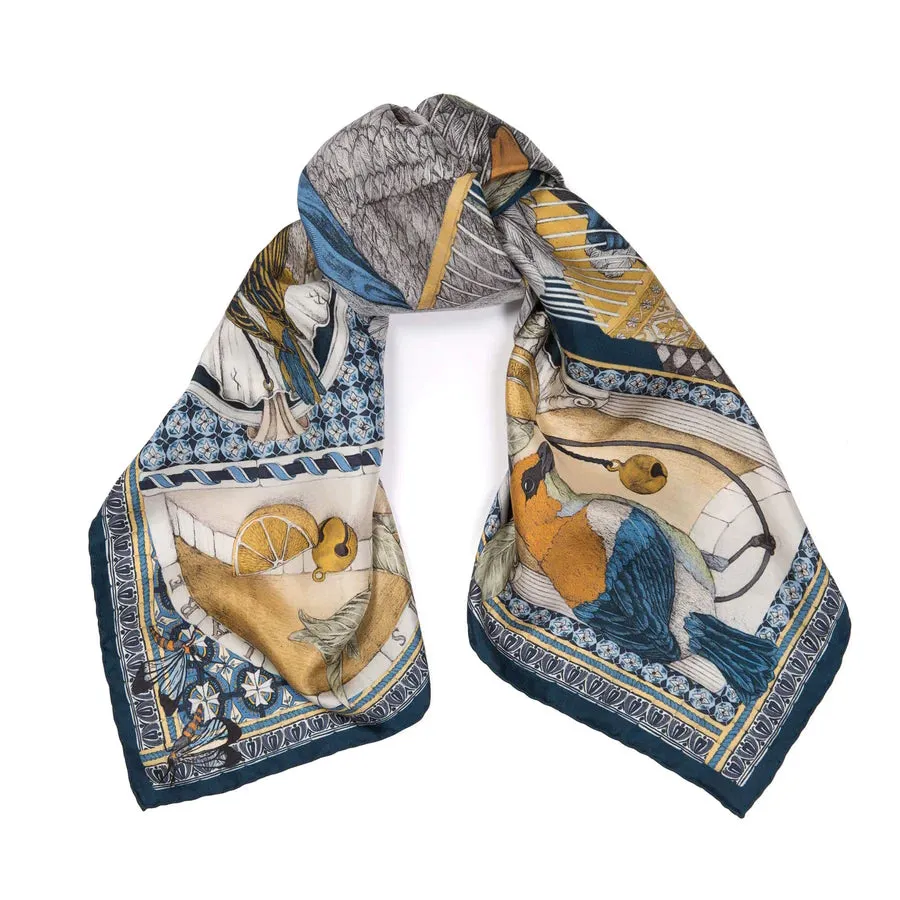 Aviarium Maria Silk Twill Scarf