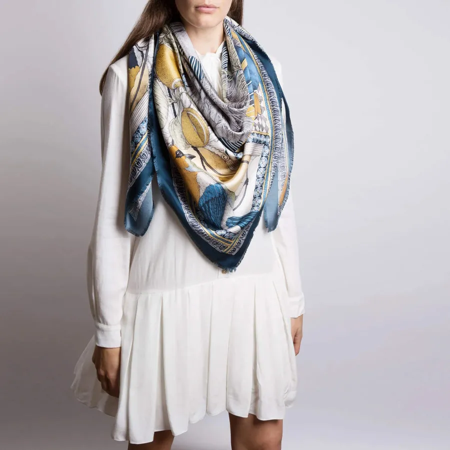 Aviarium Maria Silk Twill Scarf