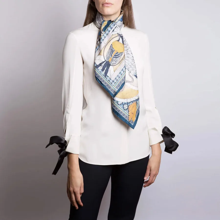 Aviarium Maria Silk Twill Scarf