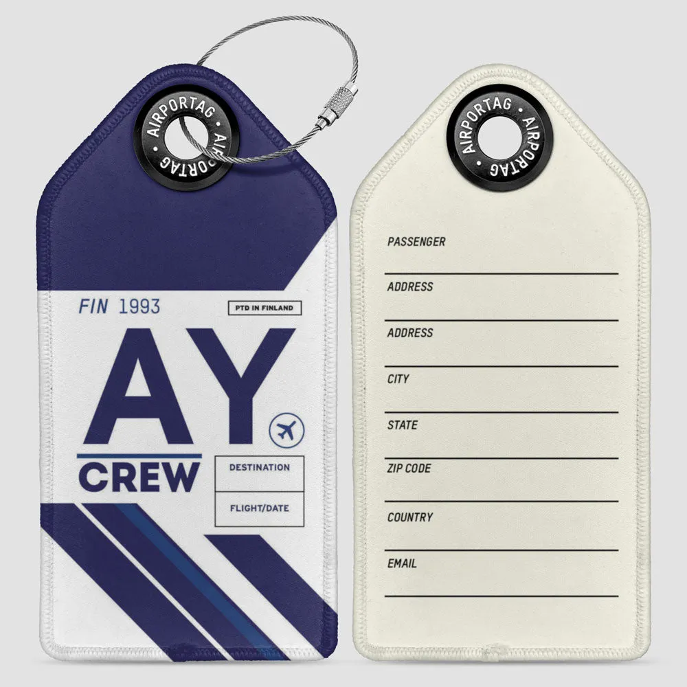 AY - Luggage Tag