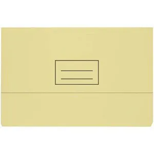 Bantex Document Wallet 230Gsm Foolscap Beige
