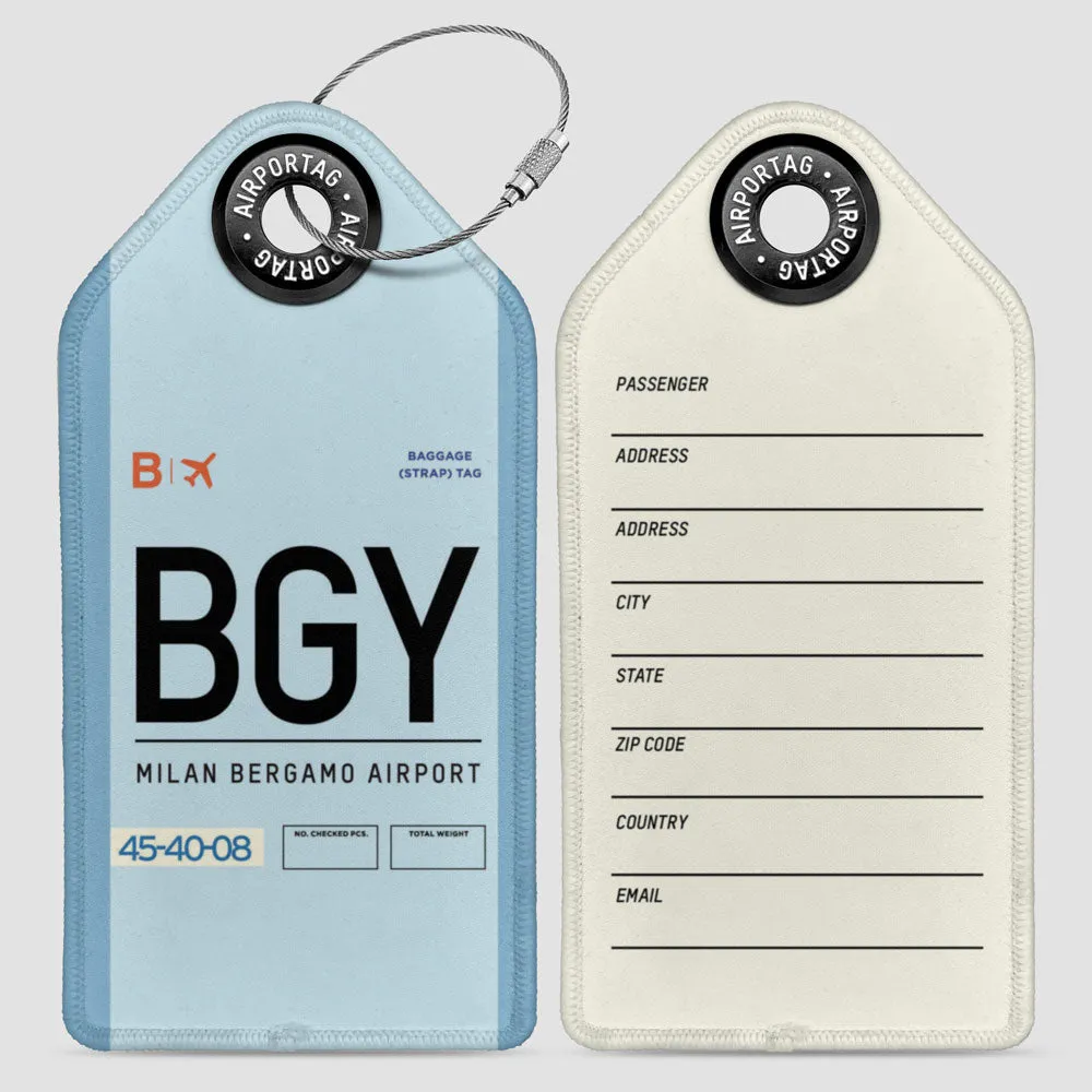 BGY - Luggage Tag