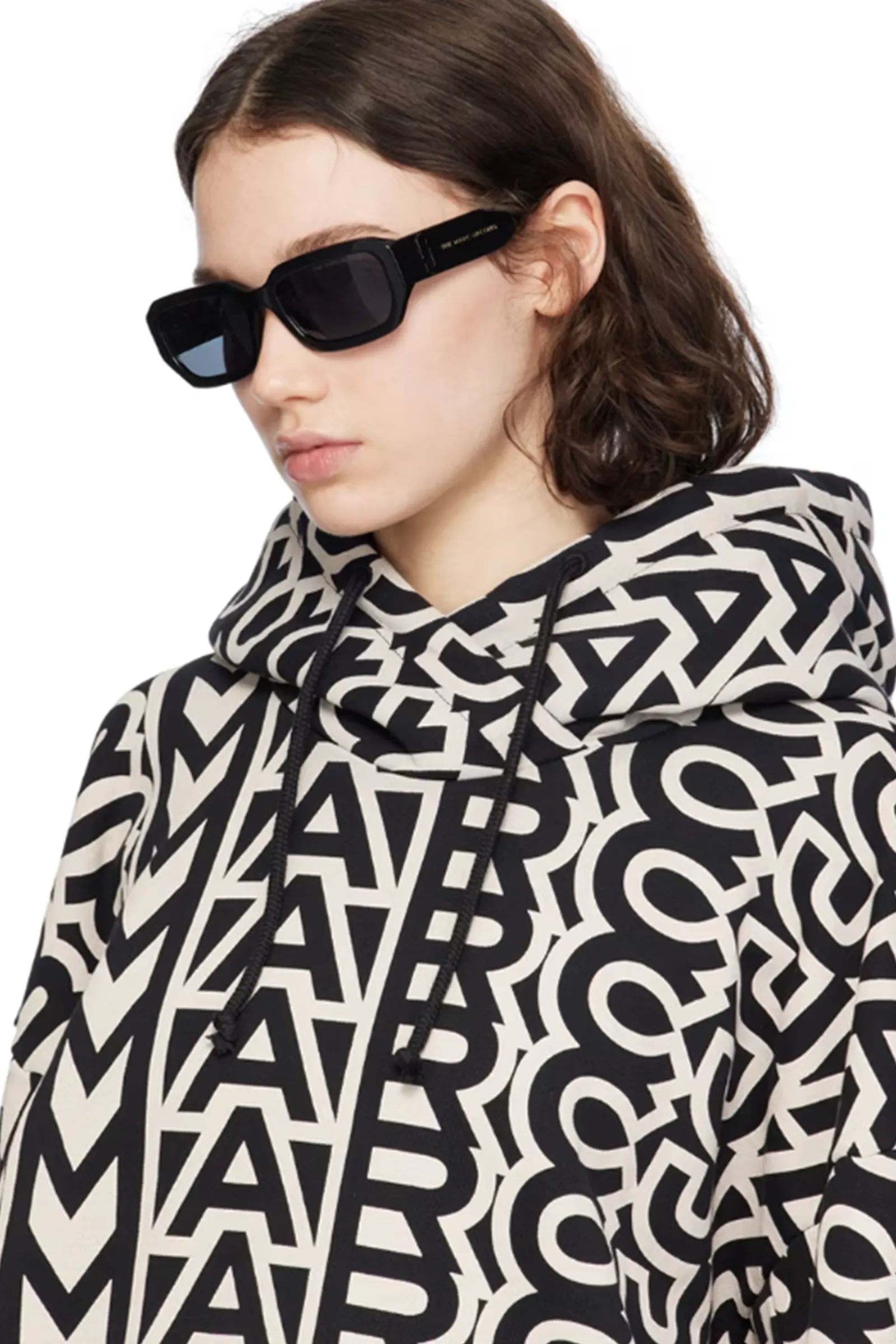 Black Rectangular Sunglasses