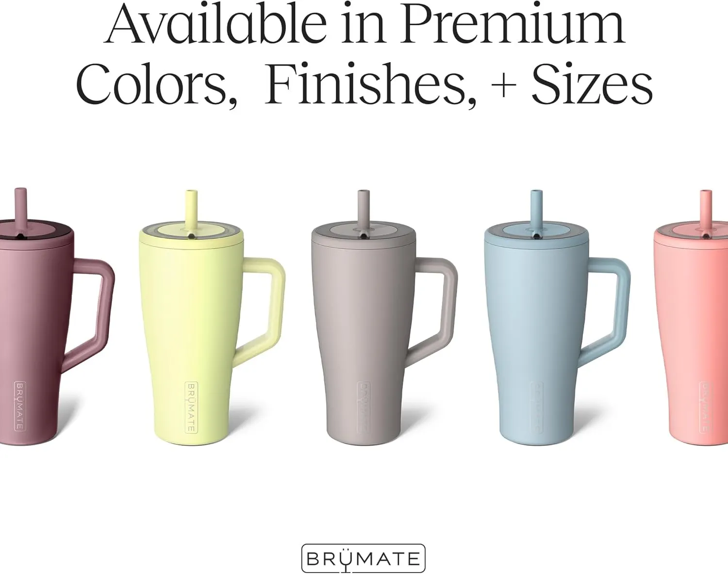 BrMate Era 30 oz Tumbler with Handle and Straw | 100% Leakproof Insulated Tumbler with Lid and Straw | Made of Stainless Steel | Cup Holder Friendly Base | 30oz (Dune)