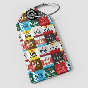 Chinese Airports - Luggage Tag