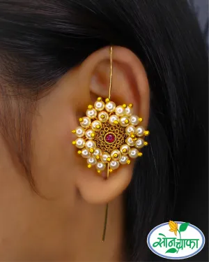 CIRCLE DESIGNER EARCUFF