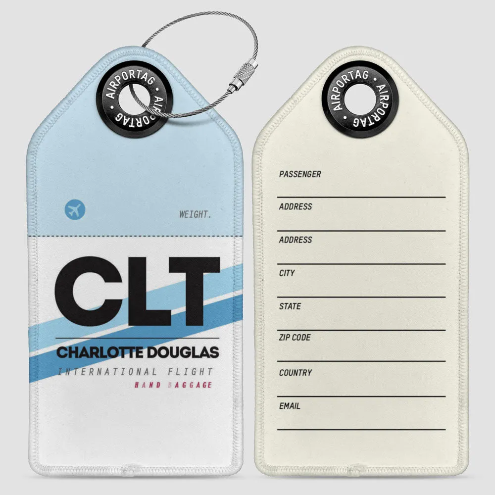 CLT - Luggage Tag