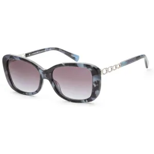 Coach Women's Sunglasses - Blue Tortoise Rectangular Frame | COACH 0HC8286 55938G57