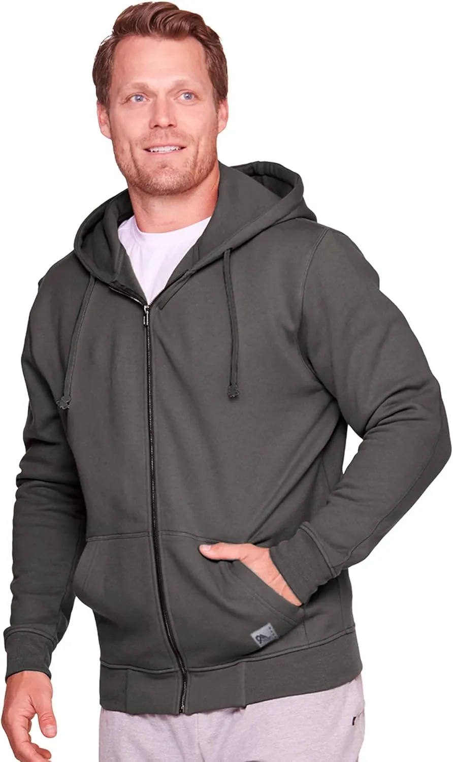 COLOSSEUM Outdoors Men's Brooks Super Heavyweight Workwear Full Zip Hoodie