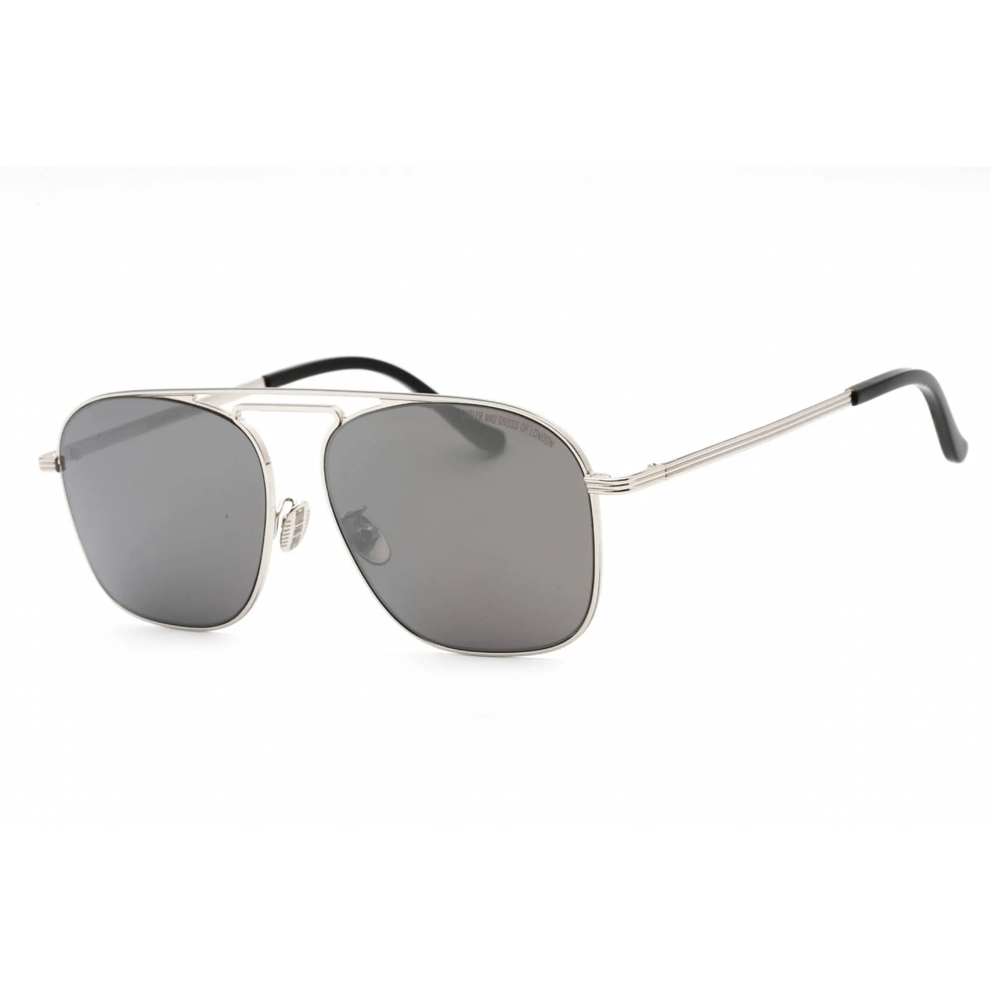 Cutler and Gross Men's Sunglasses - Full Rim Silver/Black/Metallic Frame | CG1310S 004