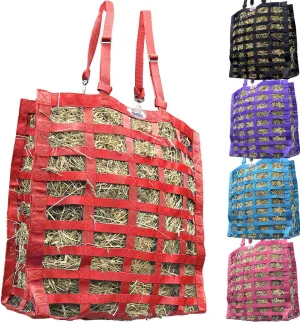 Derby Originals Supreme 4-Sided Slow Feed Hay Bag  Patented, 1-Year Warranty, 3.5" & 1.75" Openings