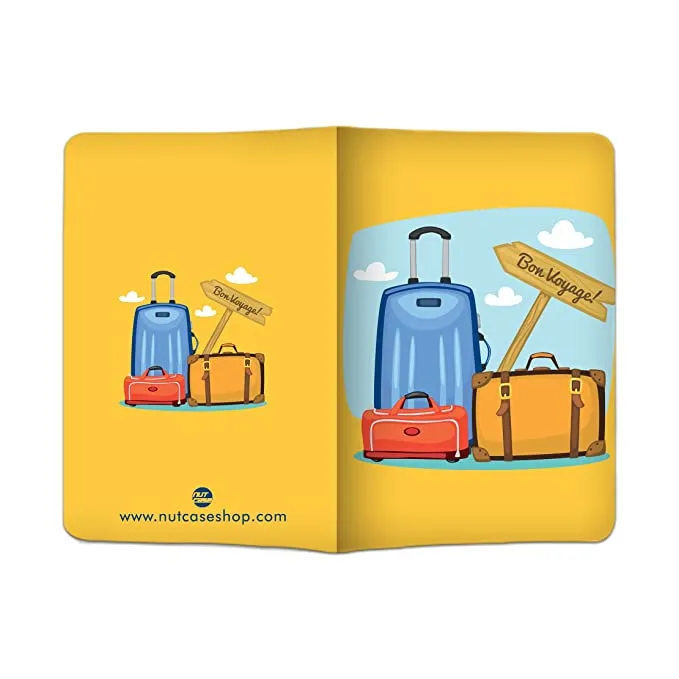 Designer Passport Cover - Bon Voyage!