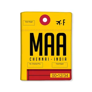 Designer Passport Cover - Chennai City
