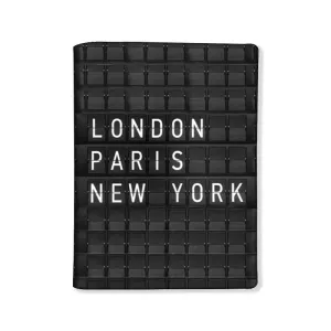 Designer Passport Cover - Departure Arrival