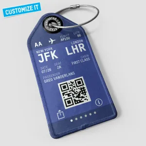 Digital Boarding Pass - Luggage Tag