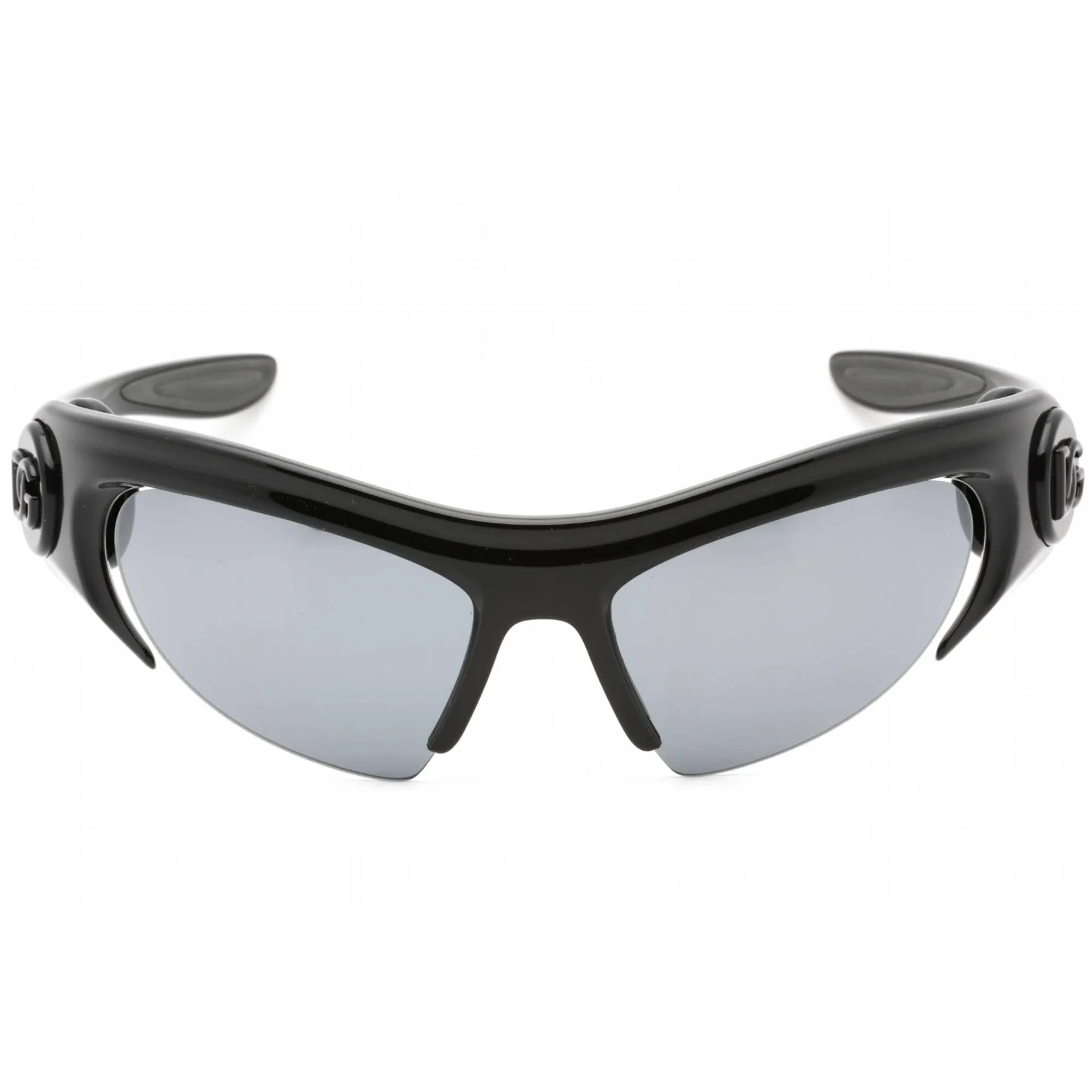 Dolce & Gabbana Unisex Sunglasses - Black Plastic Wraparound Frame | 0Dg6192 501/6G