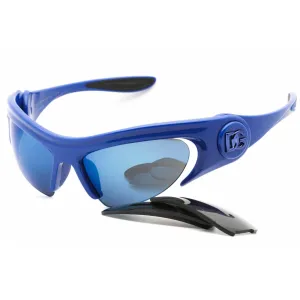 Dolce & Gabbana Unisex Sunglasses - Blue Plastic Wraparound Frame | 0Dg6192 309455