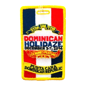 Dominican Holidaze 2014 Luggage Tag (Includes Shipping)