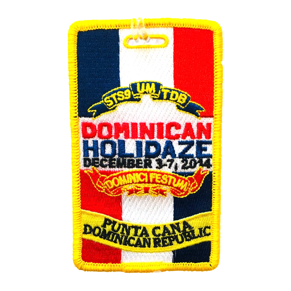 Dominican Holidaze 2014 Luggage Tag (Includes Shipping)