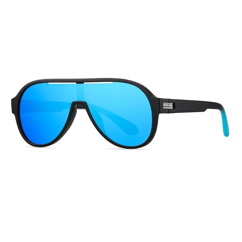 Dylan Oversized Aviator Polarized Sunglasses