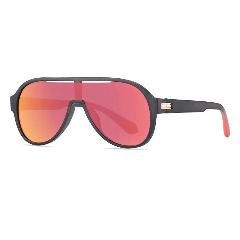 Dylan Oversized Aviator Polarized Sunglasses