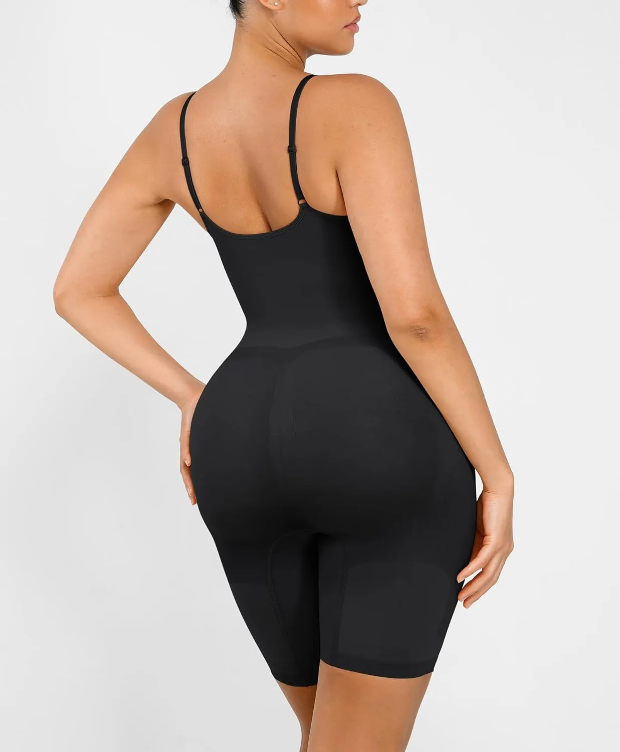 FeelinGirl Shapewear Bodysuit Tummy Control Seamless Sculpting Butt Lifter Body Shaper for Women