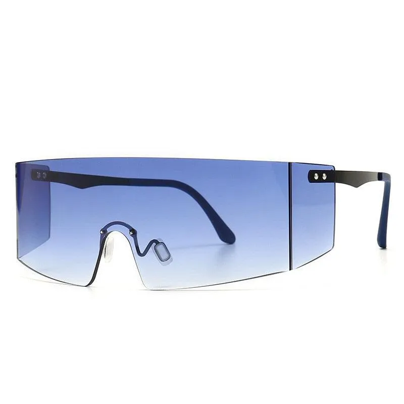 Fenn Oversized Wrap Around Sunglasses