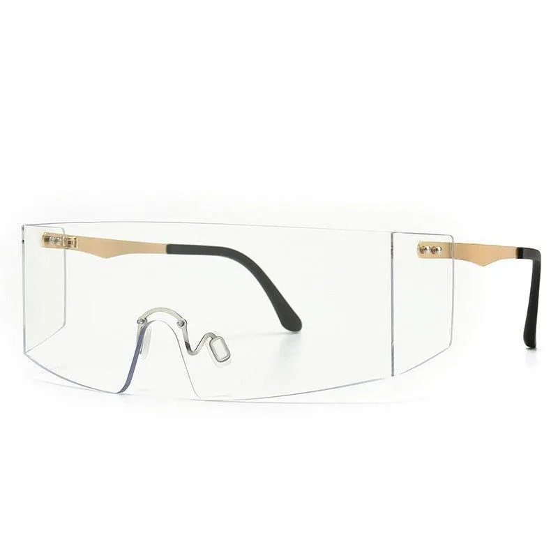 Fenn Oversized Wrap Around Sunglasses