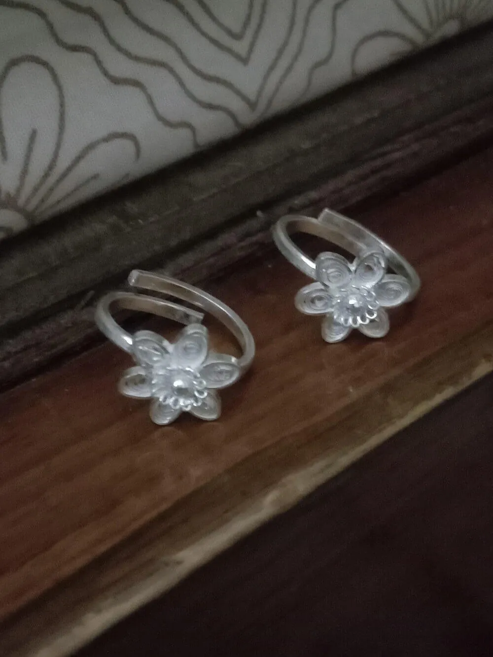 Filigree Toe Rings