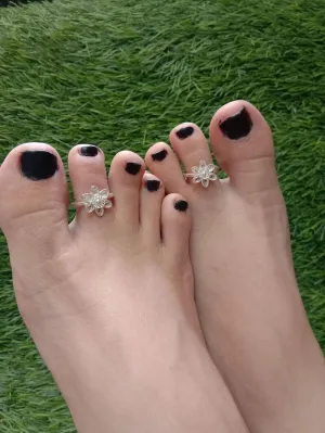 Filigree Toe Rings