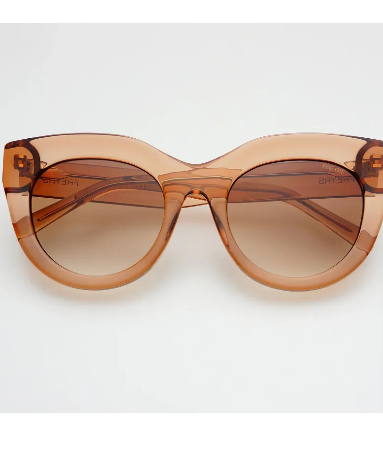 Freyrs Charlotte Sunglasses - Brown