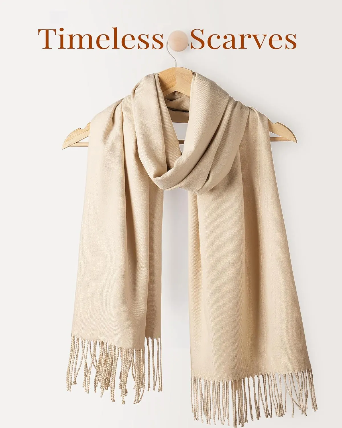 FURTALK Scarf for Women Winter Pashmina Shawl and Wraps Cashmere Feel Scarves for Evening Dresses Wedding Party