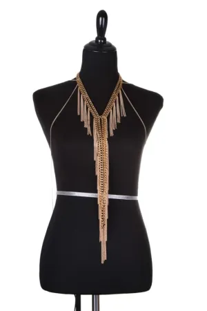 Gold Draped Body Chain