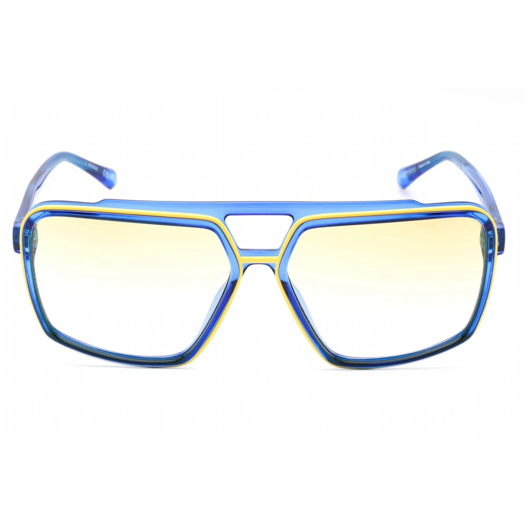 Guess Men's Sunglasses - Full Rim Blue/Other Plastic Rectangular Shape | GU00076 92F