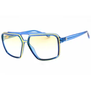 Guess Men's Sunglasses - Full Rim Blue/Other Plastic Rectangular Shape | GU00076 92F