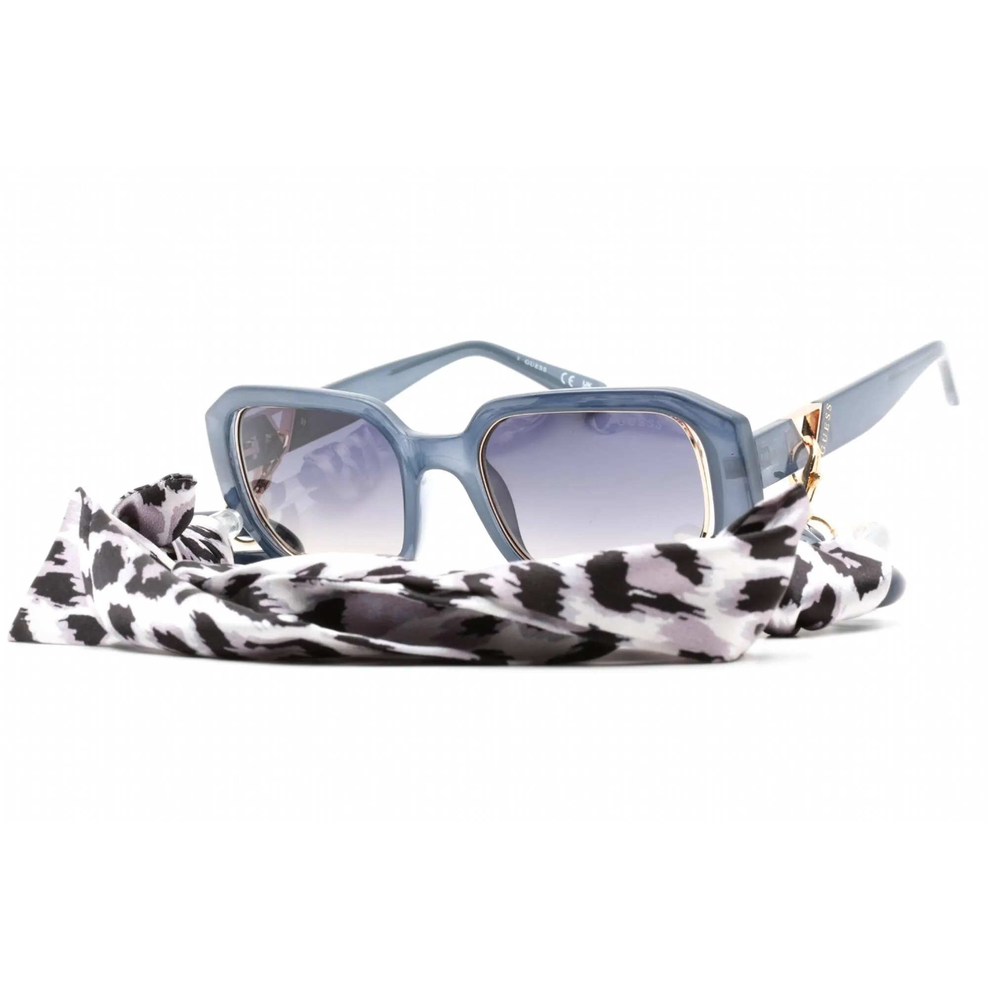 Guess Women's Sunglasses - Full Rim Grey/Other Plastic Rectangular Frame | GU7817 20W