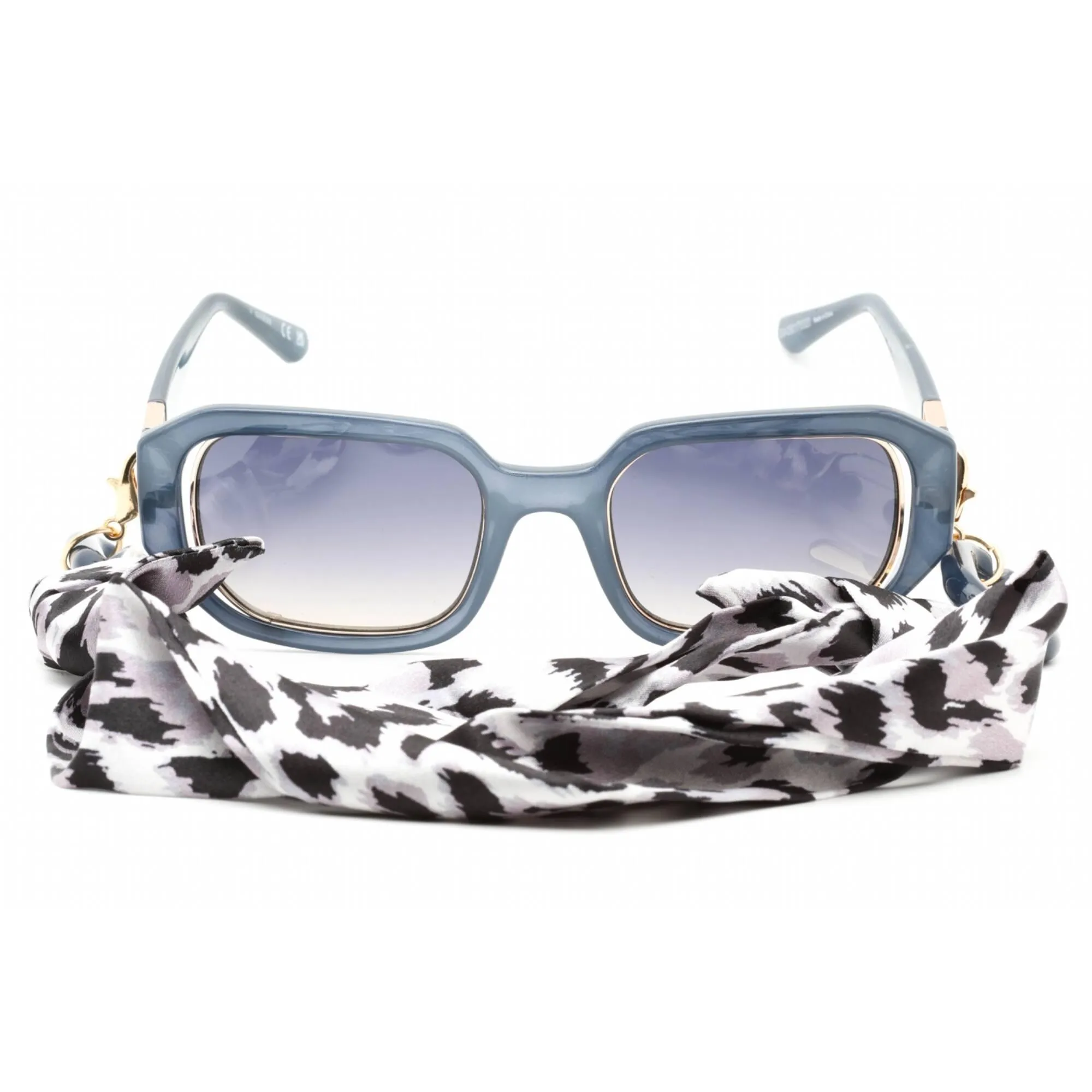 Guess Women's Sunglasses - Full Rim Grey/Other Plastic Rectangular Frame | GU7817 20W