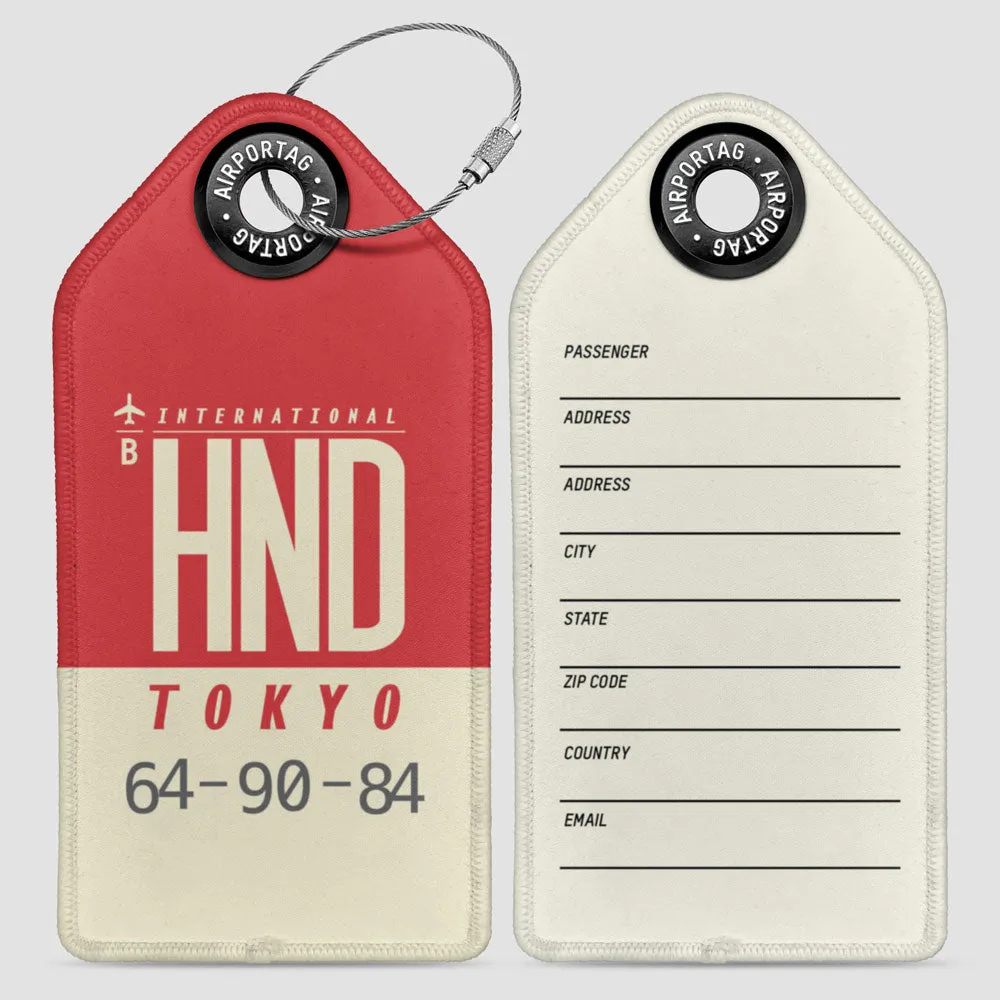 HND - Luggage Tag