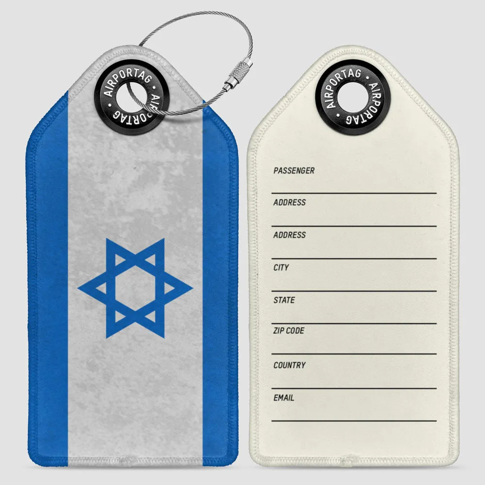 Israeli Flag - Luggage Tag