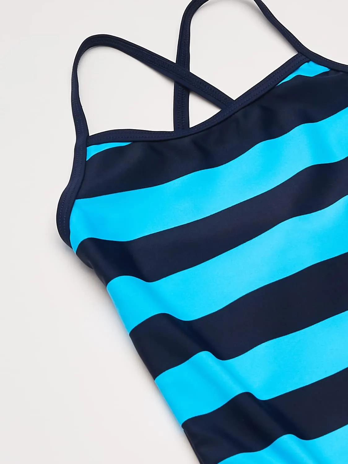 Kanu Surf Girls' Layla Beach Sport Banded 1 Piece Swimsuit