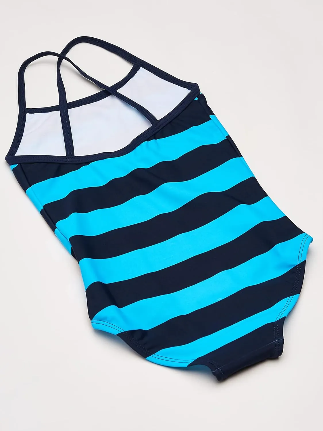 Kanu Surf Girls' Layla Beach Sport Banded 1 Piece Swimsuit