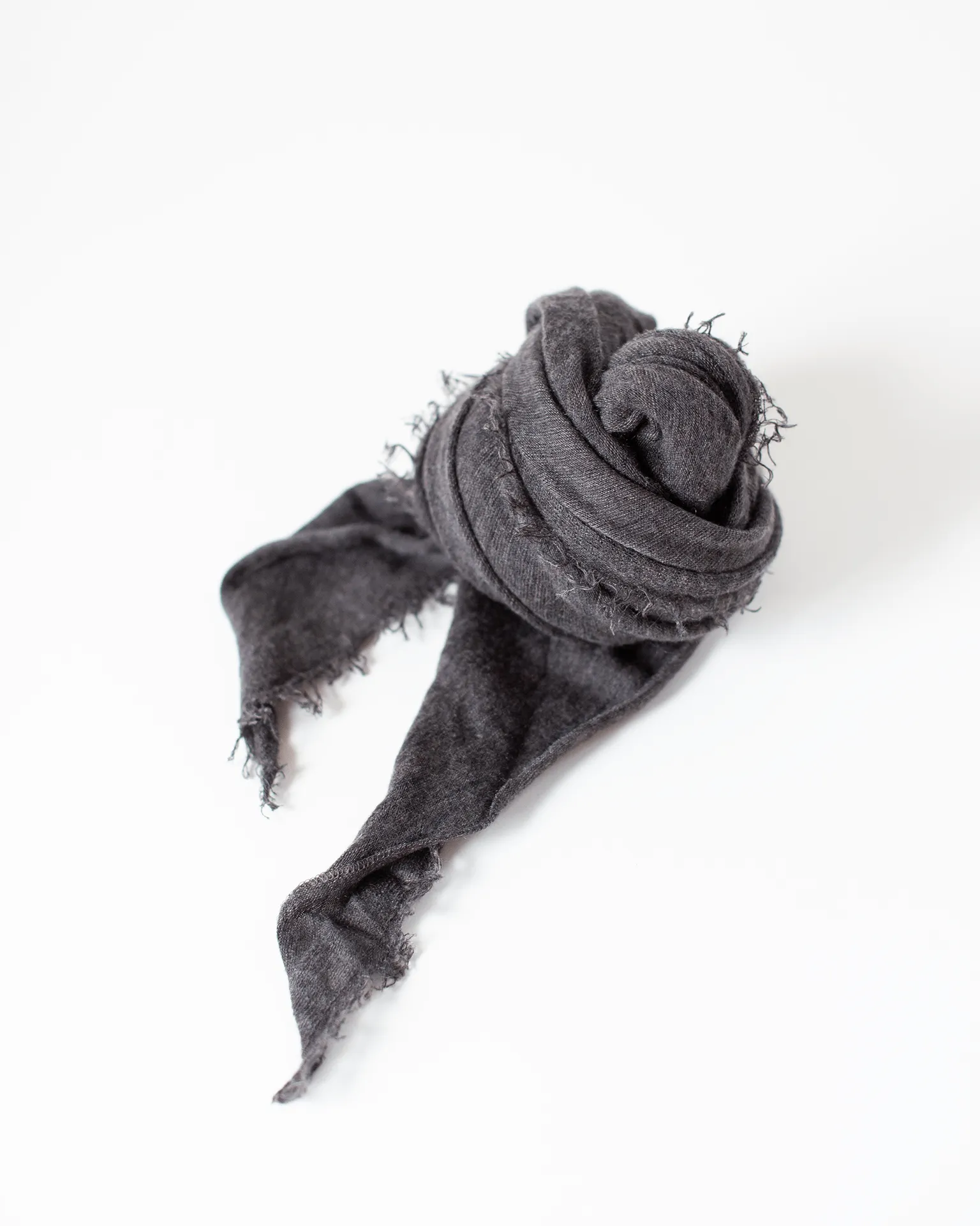 Love Cashmere Scarf in Black Coffee