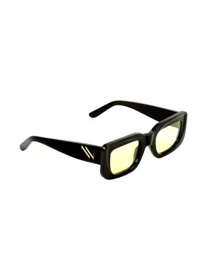 Marche Black Yellow Sunglasses