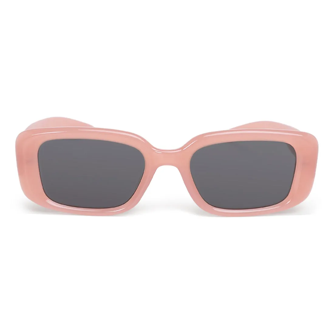Metallic Stars Rectangular Sunglasses