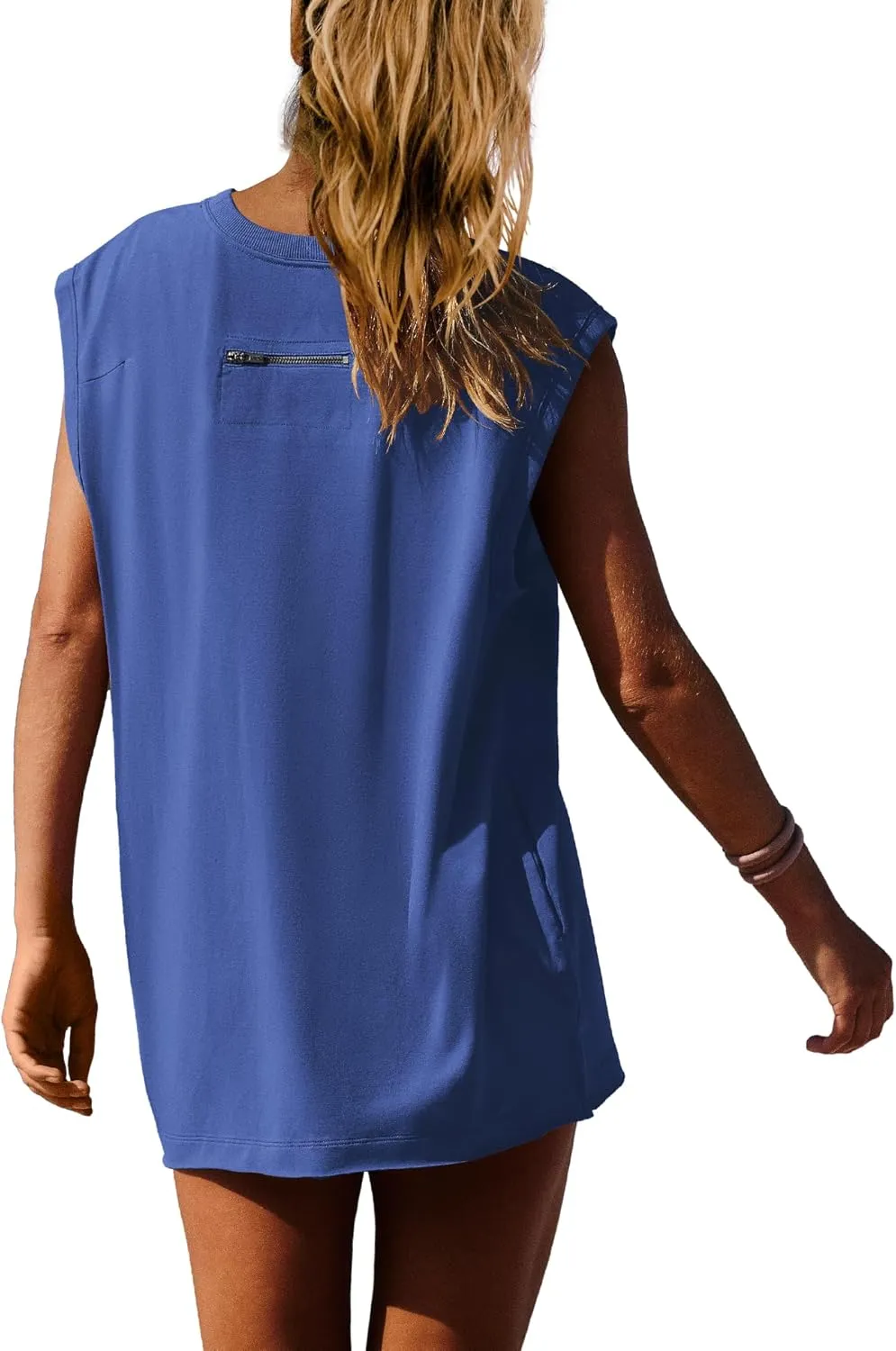 Nirovien Womens 2 Piece Lounge Set Two Piece Matching Set Workout Short Sets Tunic Tops High Waist Shorts