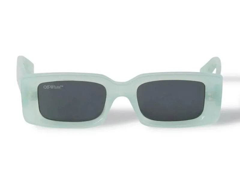 Off-White Sunglasses Arthur Rectangular Frame Ice/Dark Grey